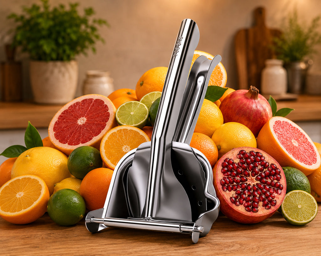 Easy Juice Squeezer | Stainless Steel Citrus Squeezer