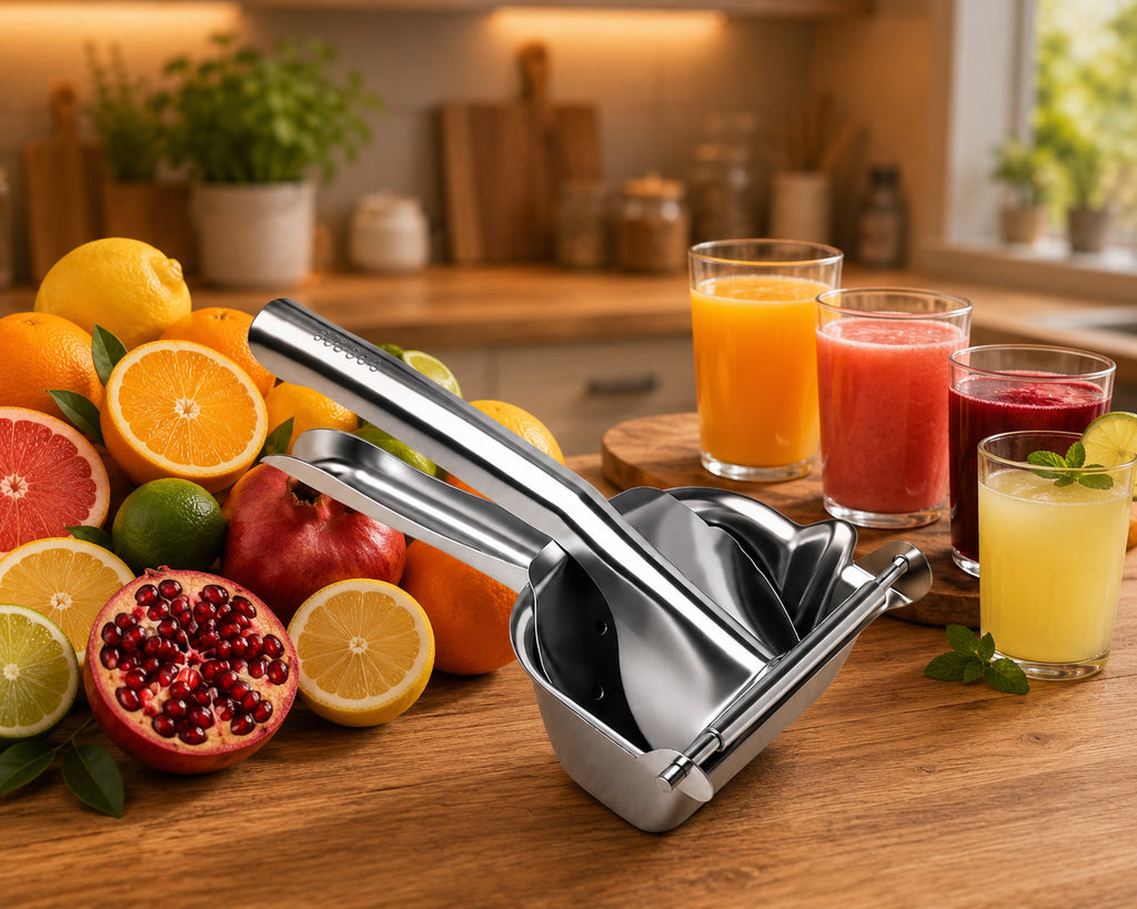 Easy Juice Squeezer | Stainless Steel Citrus Squeezer