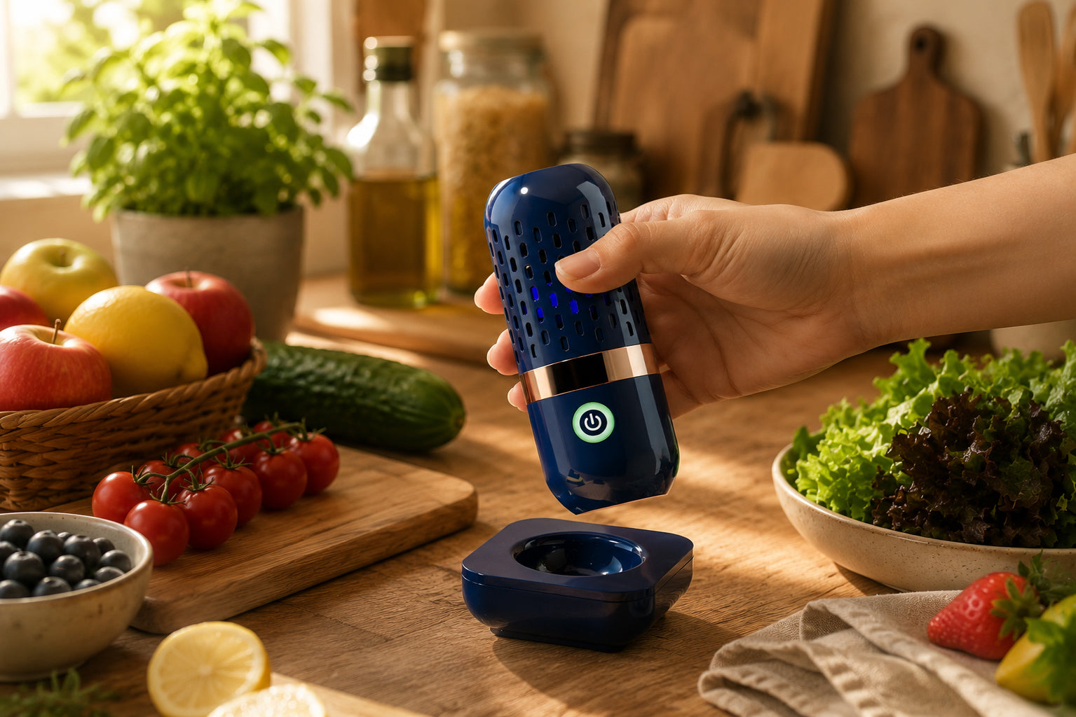 Fresh Food Fizzer | Fruit and Vegetable Cleaner