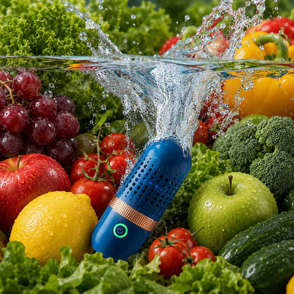 Fresh Food Fizzer | Fruit and Vegetable Cleaner