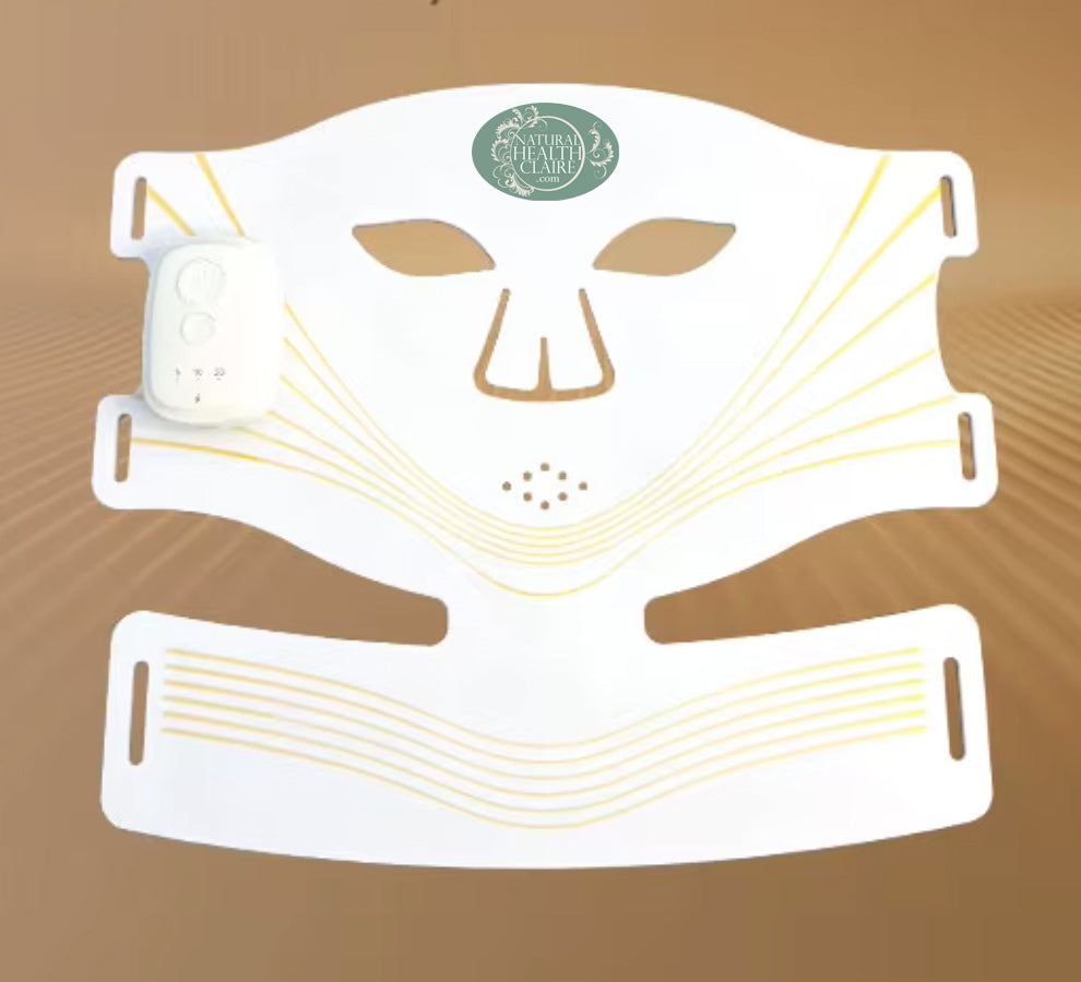 Cordless 4-Lightwave Therapy Face & Neck Mask